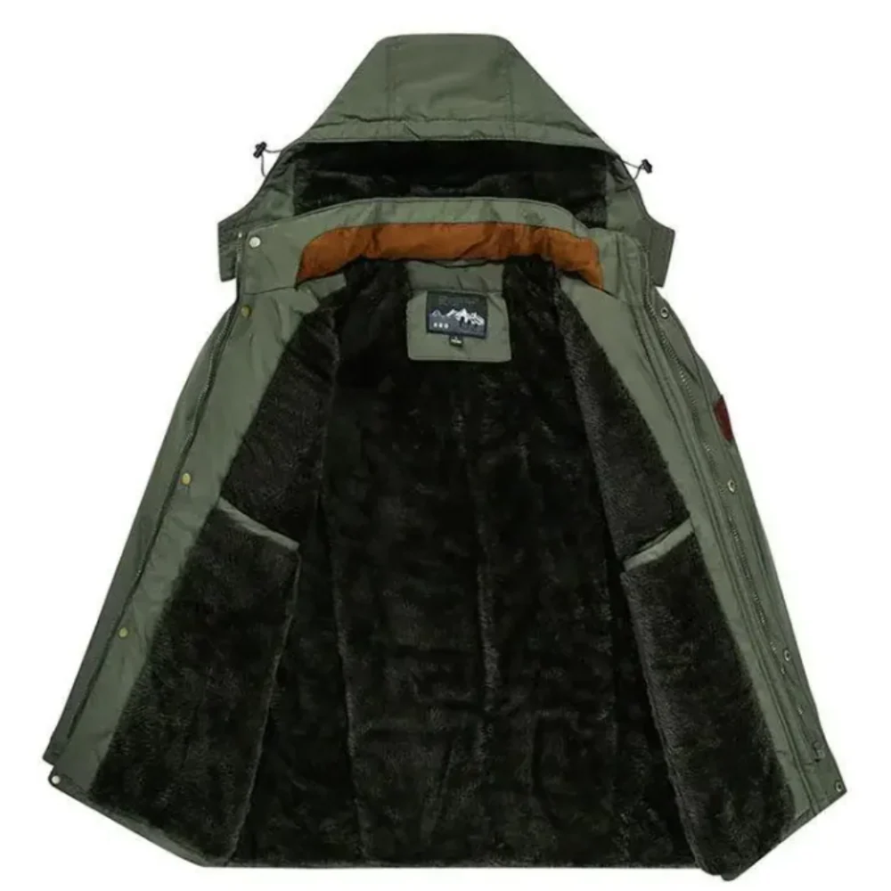 Chaqueta de invierno acolchada de alta calidad - Imagen 7