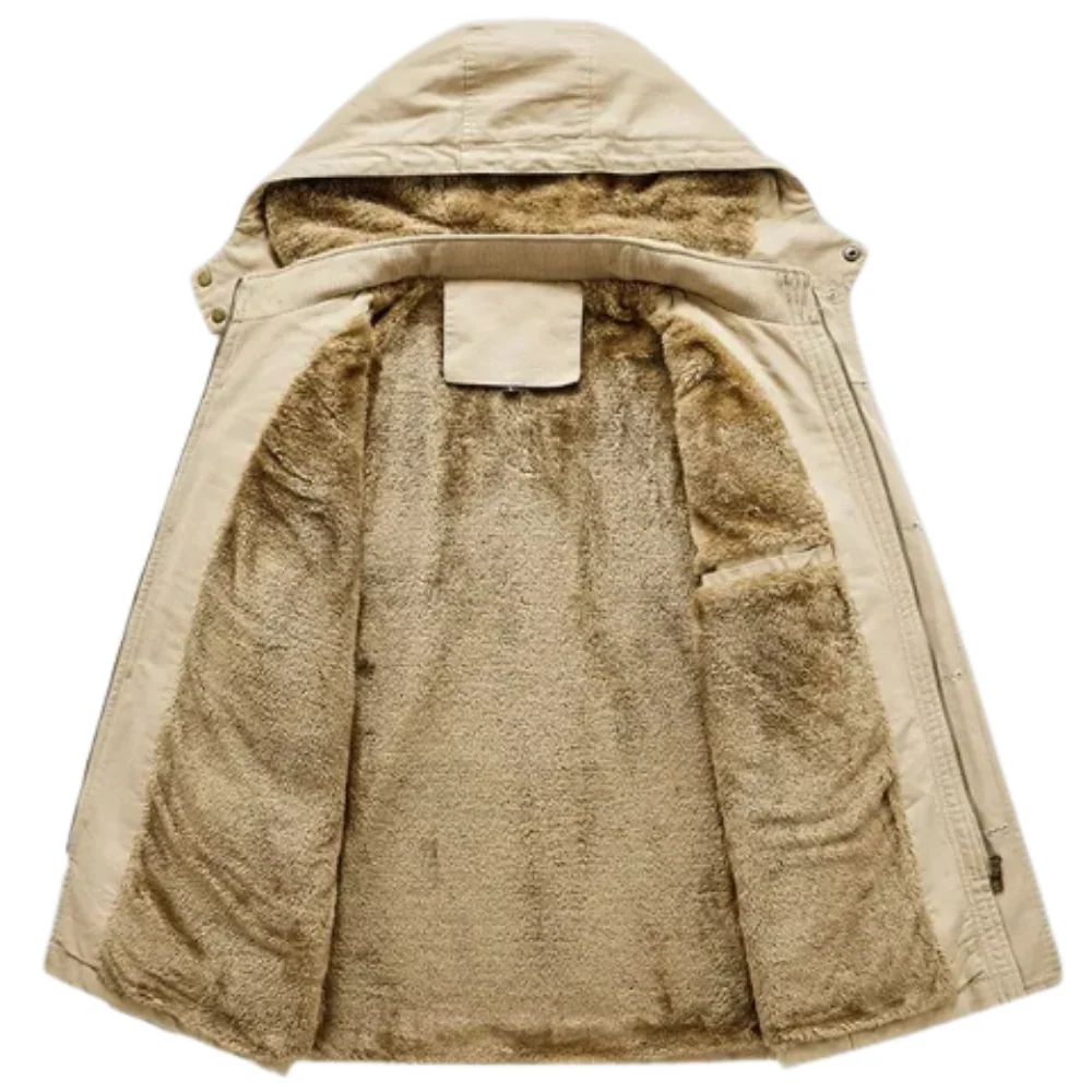 Elegante chaqueta de invierno acolchada de alta gama - Imagen 6