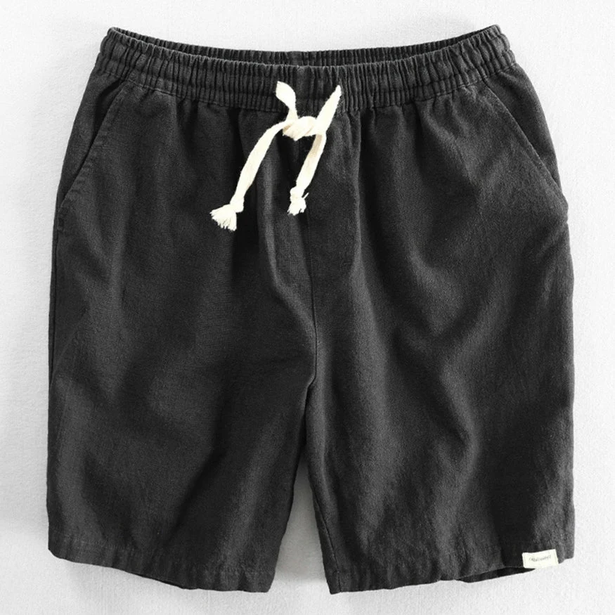 Pantalones cortos de algodón de estilo japonés - Imagen 4