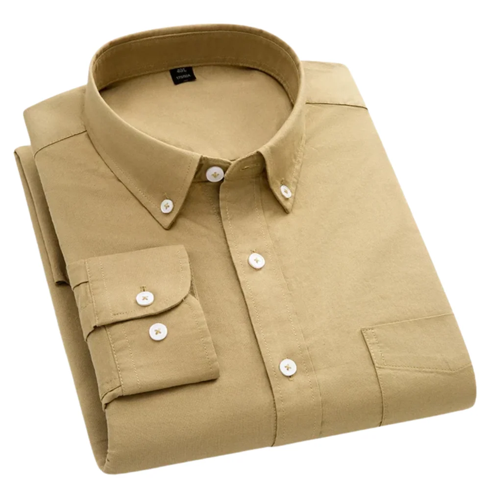 Camisa clásica de algodón - Imagen 7