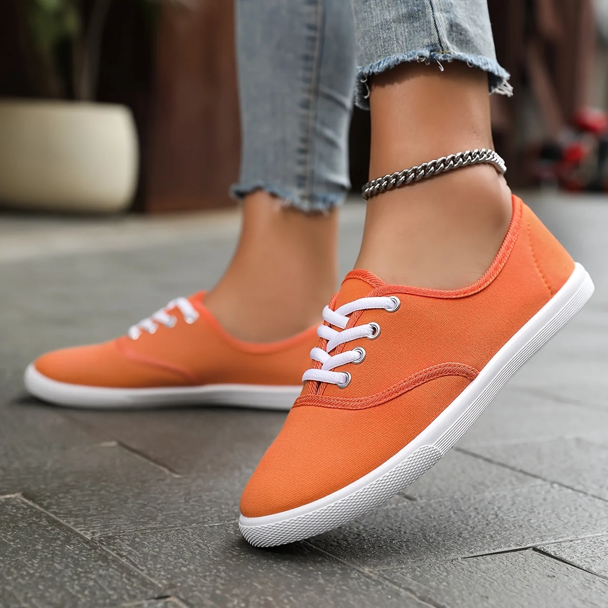Baskets basses décontractées pour femme – Style urbain polyvalent et confort au quotidien - Imagen 2