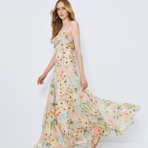 Vestido gasa floral ACCESS FASHION