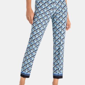 Pantalón recto cuadros