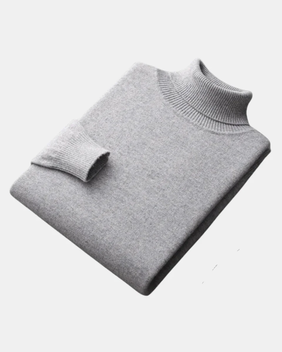 Jersey de cuello alto de cachemira Mars - Imagen 9