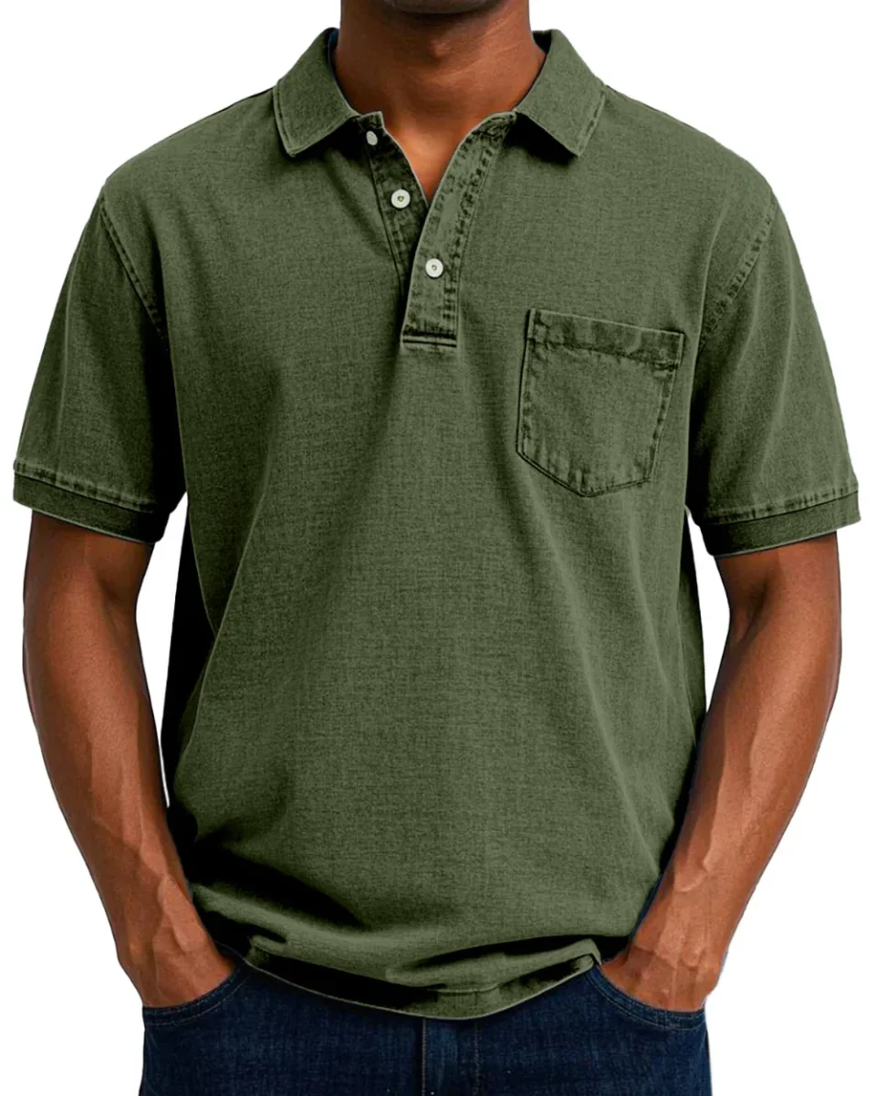 Polo vintage para hombre - Imagen 7