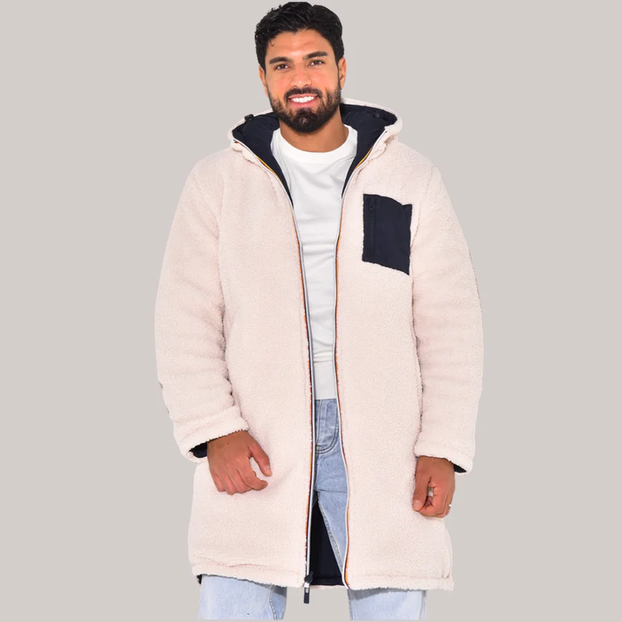 Elegante chaqueta de invierno de forro polar - Imagen 3