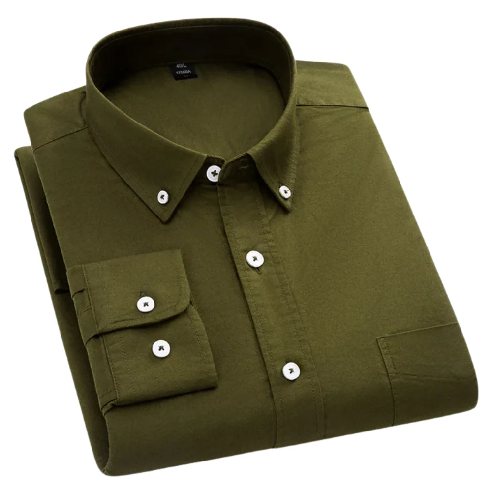 Camisa clásica de algodón - Imagen 8
