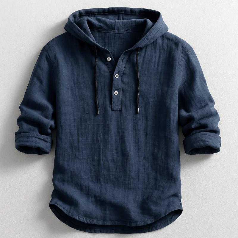 Camisa elegante con capucha - Imagen 7