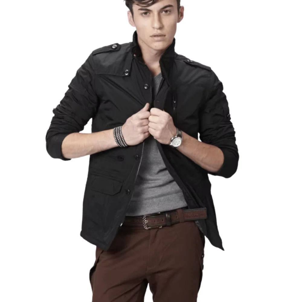 Chaqueta elegante y cortavientos - Imagen 5