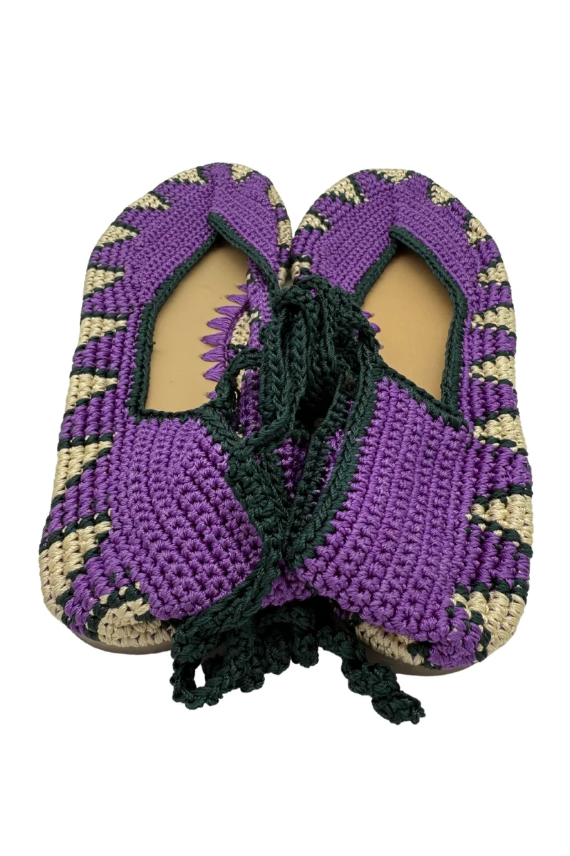 BAILARINA CROCHET MORADA - Imagen 3