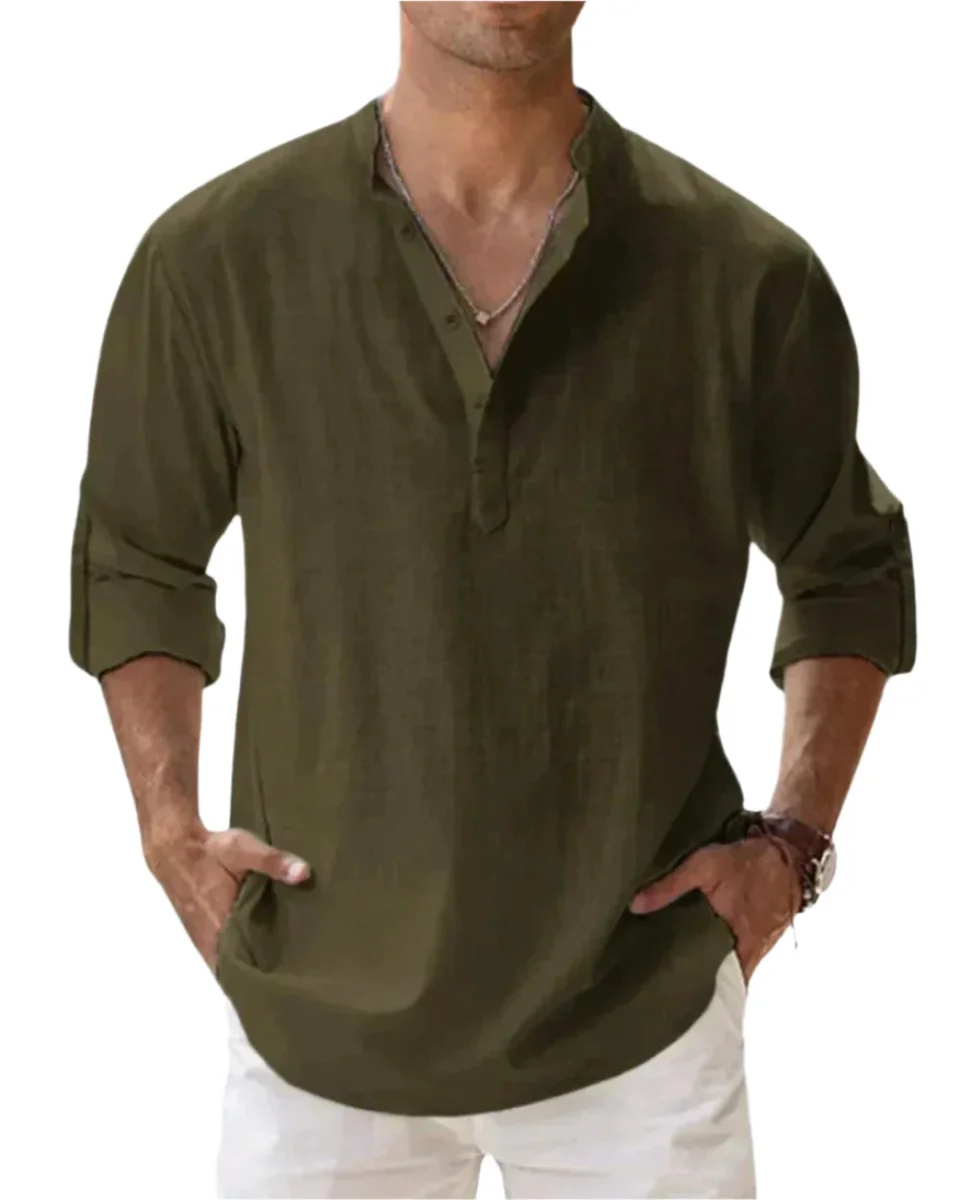 Camisa de algodón Fiorenzo - Imagen 7