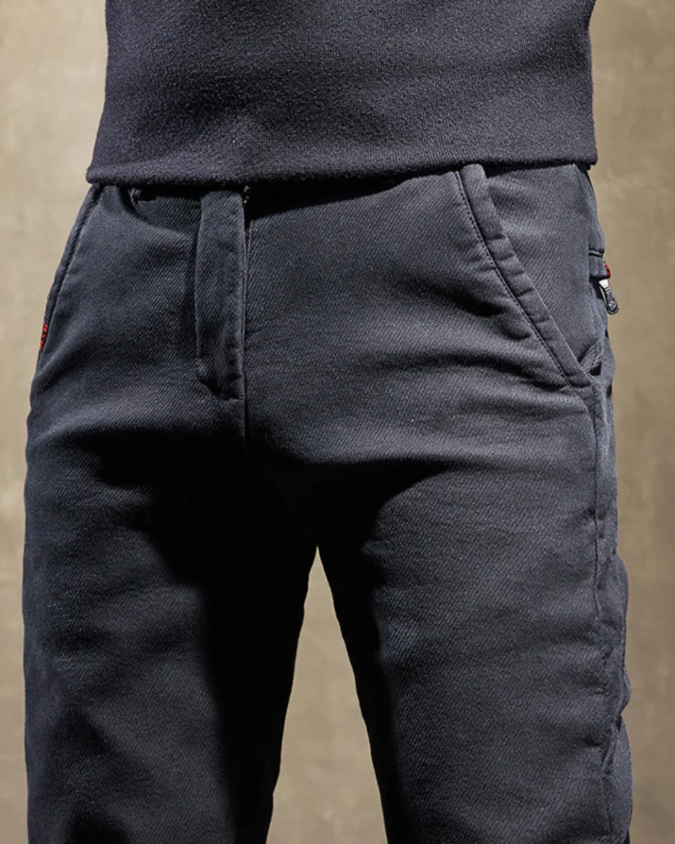 Pantalones informales de corte ajustado - Imagen 8