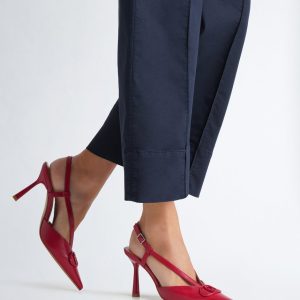 Zapatos destalonados con logotipo grande LIUJO