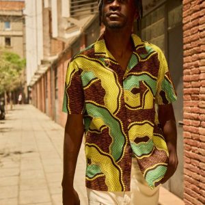 Camisa Algodón Hawaiana YANE