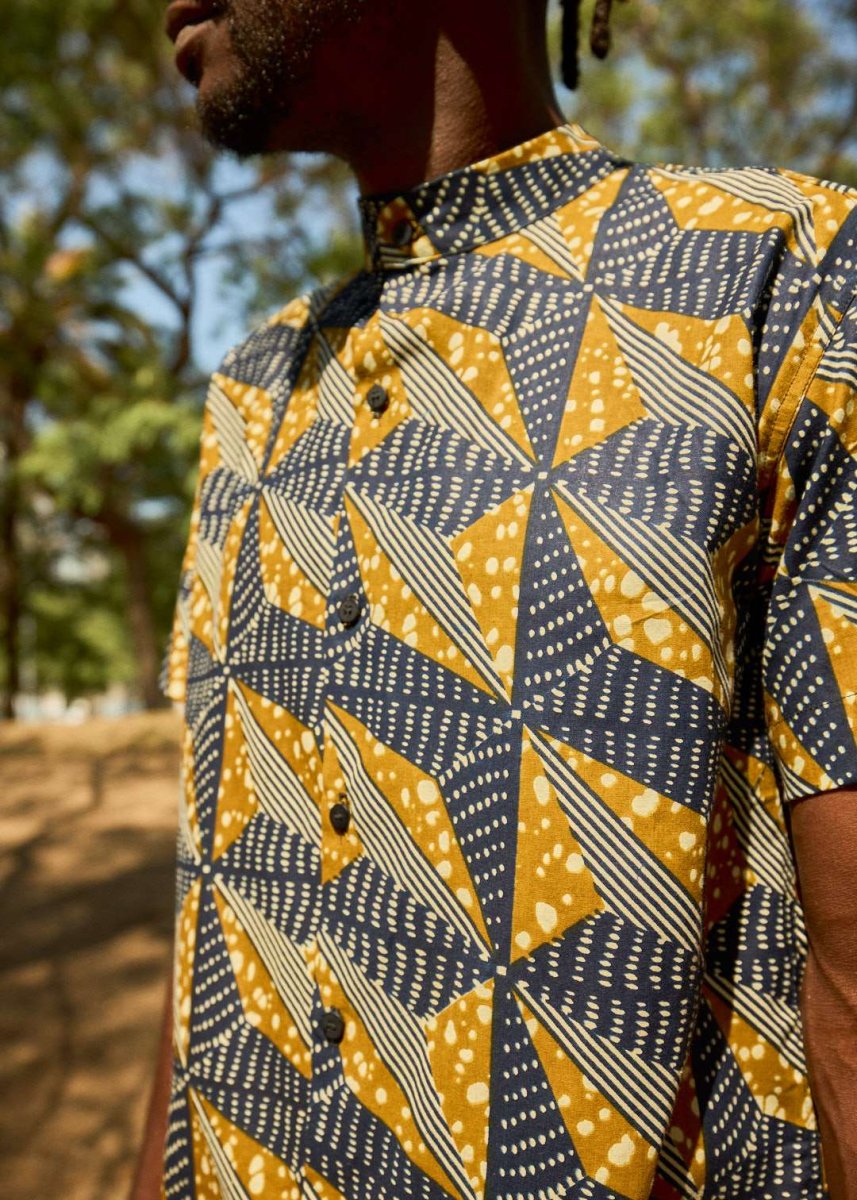 Camisa Cuello Mao Saba Wax - Imagen 3