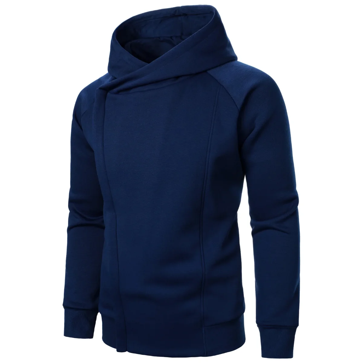 Sudadera con capucha y cremallera elegante - Imagen 7