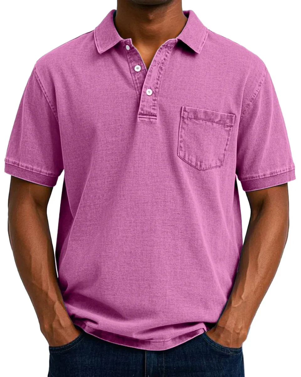 Polo vintage para hombre - Imagen 9