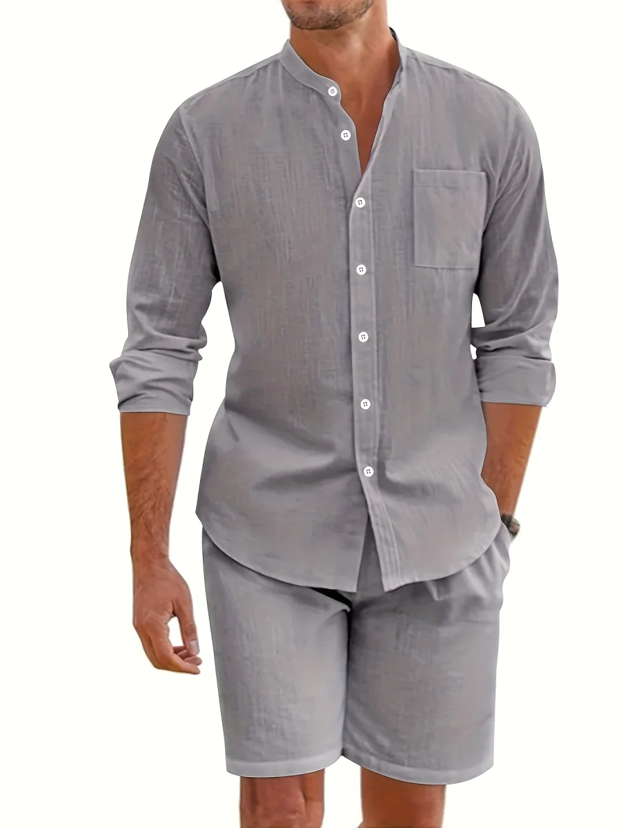Juego de ropa de cama de lino transpirable - Imagen 6