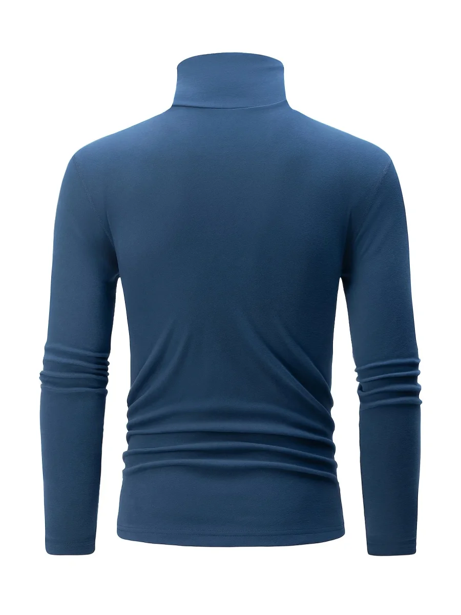 Lot de 4 Pulls Col Roulé Homme Manches Longues Couleurs Assorties - Imagen 6