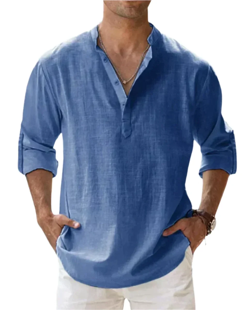 Camisa de algodón Fiorenzo - Imagen 9