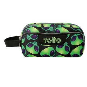 Estuche escolar tres compartimentos Agapec Totto AC52ECO009