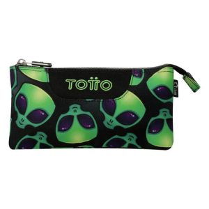 Estuche escolar tres compartimentos Tablero Totto AC52ECO012