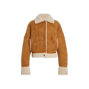 Chaqueta reversible de piel de oveja Jupiter de ARJÉ (réplica)