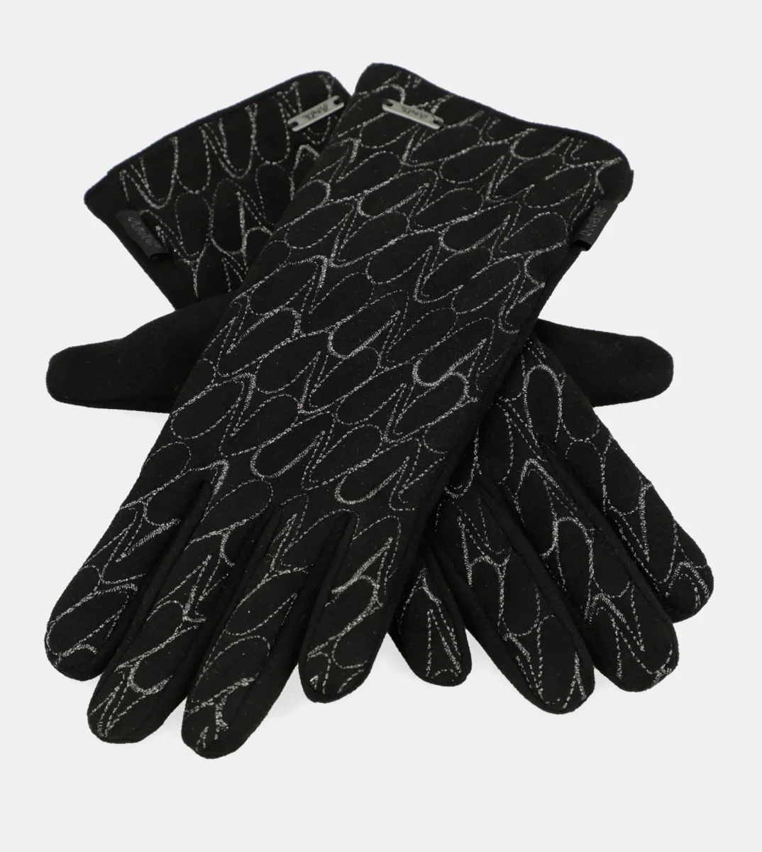 Anekke logo black gloves 39472-021