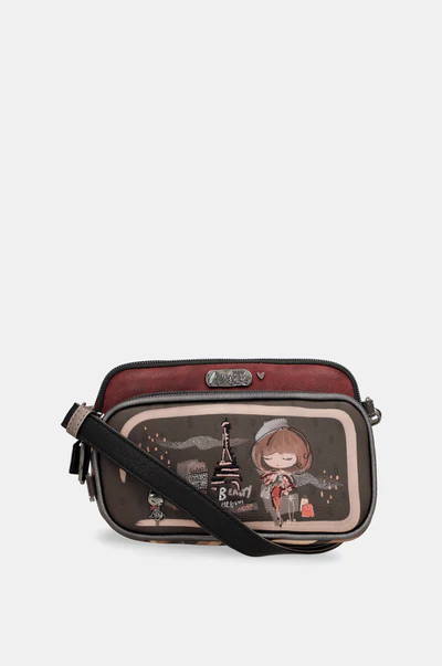 Bandolera con Bolsillo Frontal ANEKKE Mademoiselle 41803-445 - Imagen 9