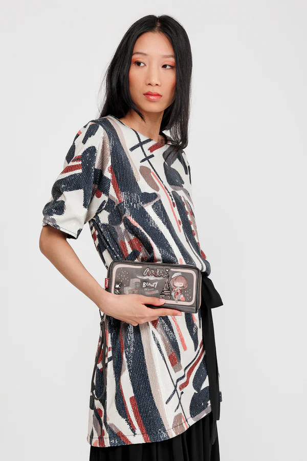 Billetero Grande Estampado ANEKKE Mademoiselle 41809-908 - Imagen 3