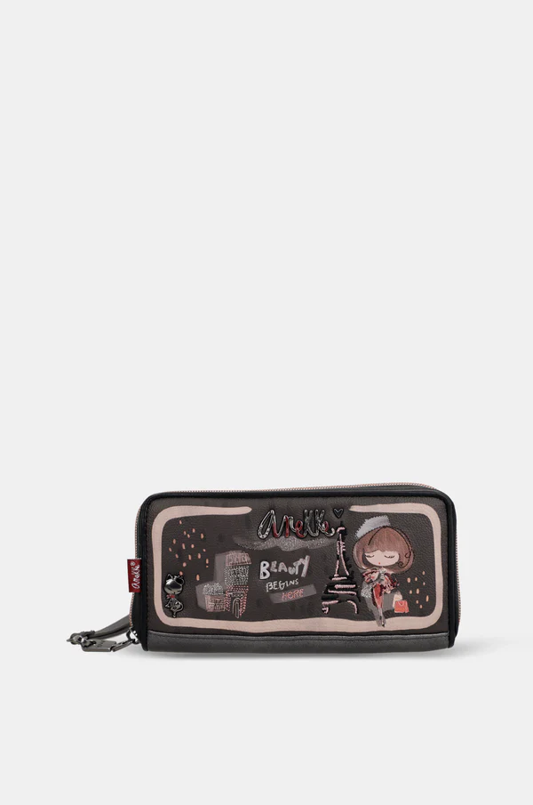 Billetero Grande Estampado ANEKKE Mademoiselle 41809-908