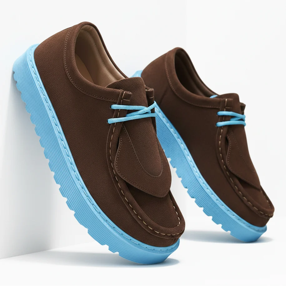 Zapatos elegantes de ante - Imagen 4
