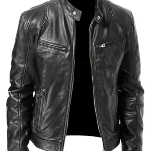 Chaqueta de piel de primera calidad