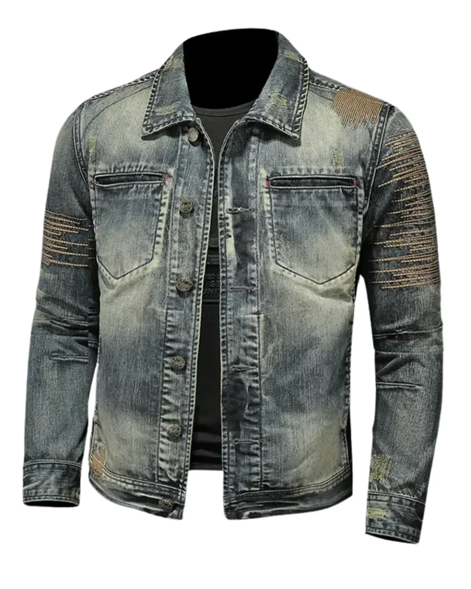 Chaqueta vaquera retro