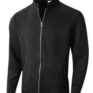 Elegante chaqueta con cremallera