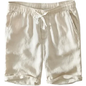 Pantalones cortos elegantes de lino