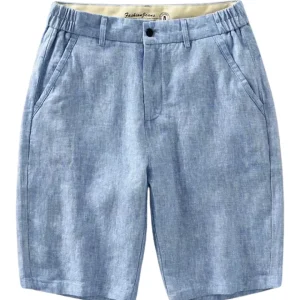 Pantalones cortos de verano de lino elegantes