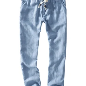Pantalones elegantes de lino