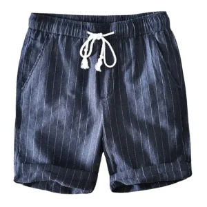 Pantalones cortos elegantes de lino