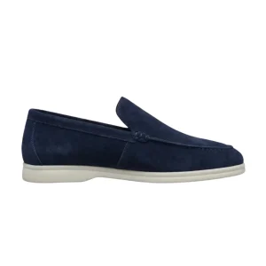 Mocasines elegantes de ante para hombre