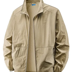 Elegante chaqueta de protección solar