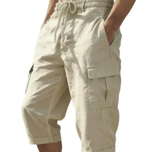 Pantalones cortos largos elegantes