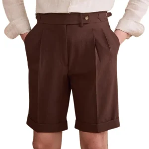 Pantalones cortos elegantes para hombre