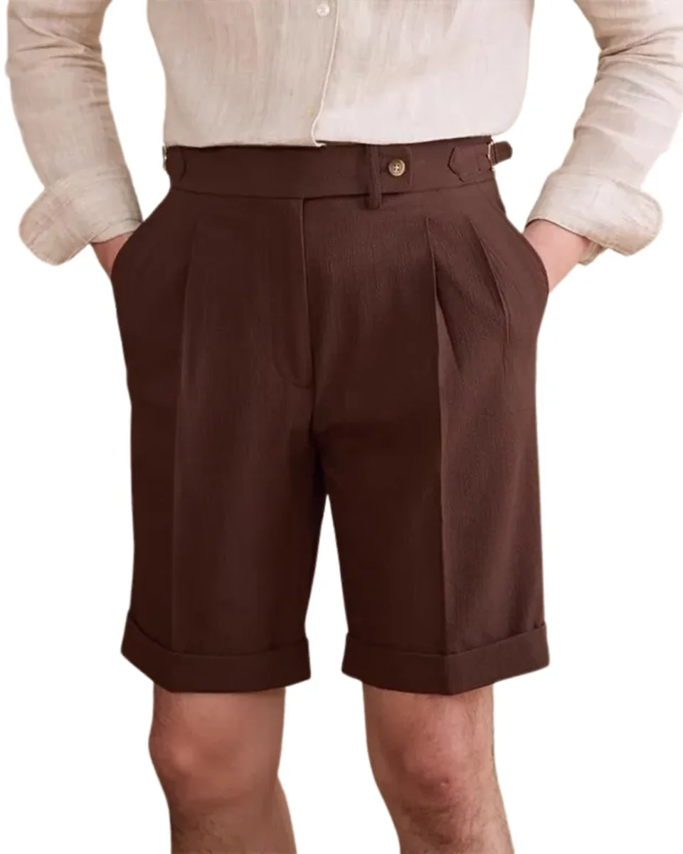 Pantalones cortos elegantes para hombre