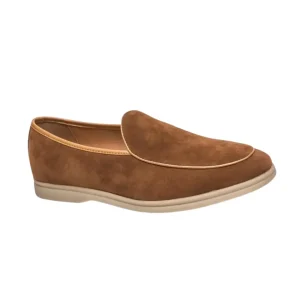 Mocasines elegantes de ante
