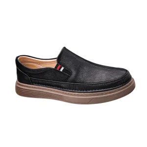 Zapatos elegantes de piel sin cordones