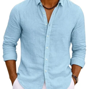 Camisa elegante de algodón