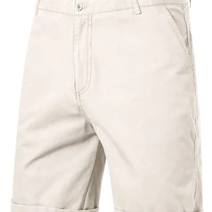 Pantalones cortos elegantes de algodón