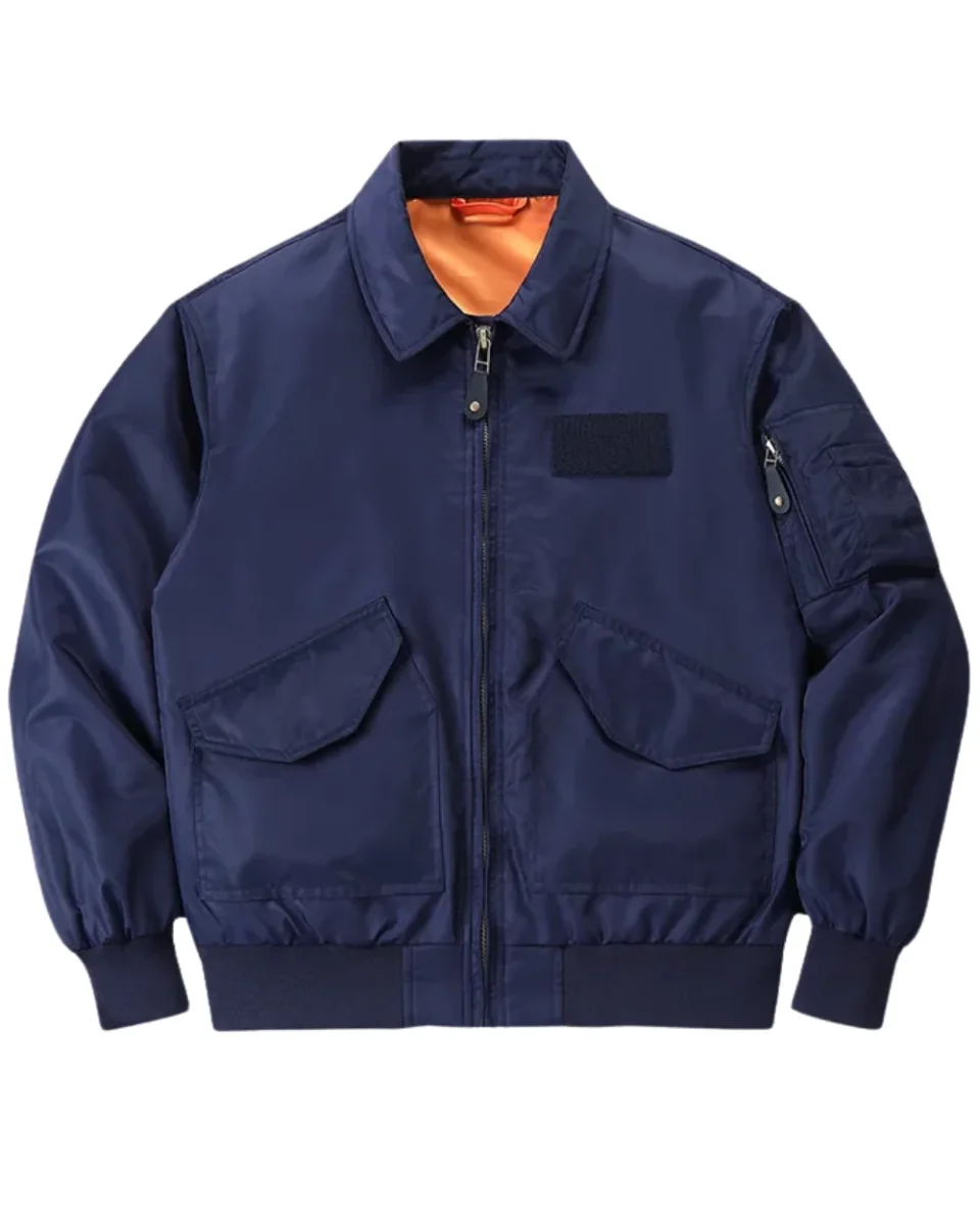 Chaqueta bomber retro - Imagen 2
