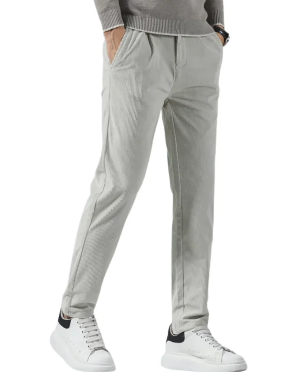 Pantalones informales de pana